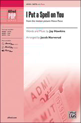 I Put a Spell on You SATB choral sheet music cover